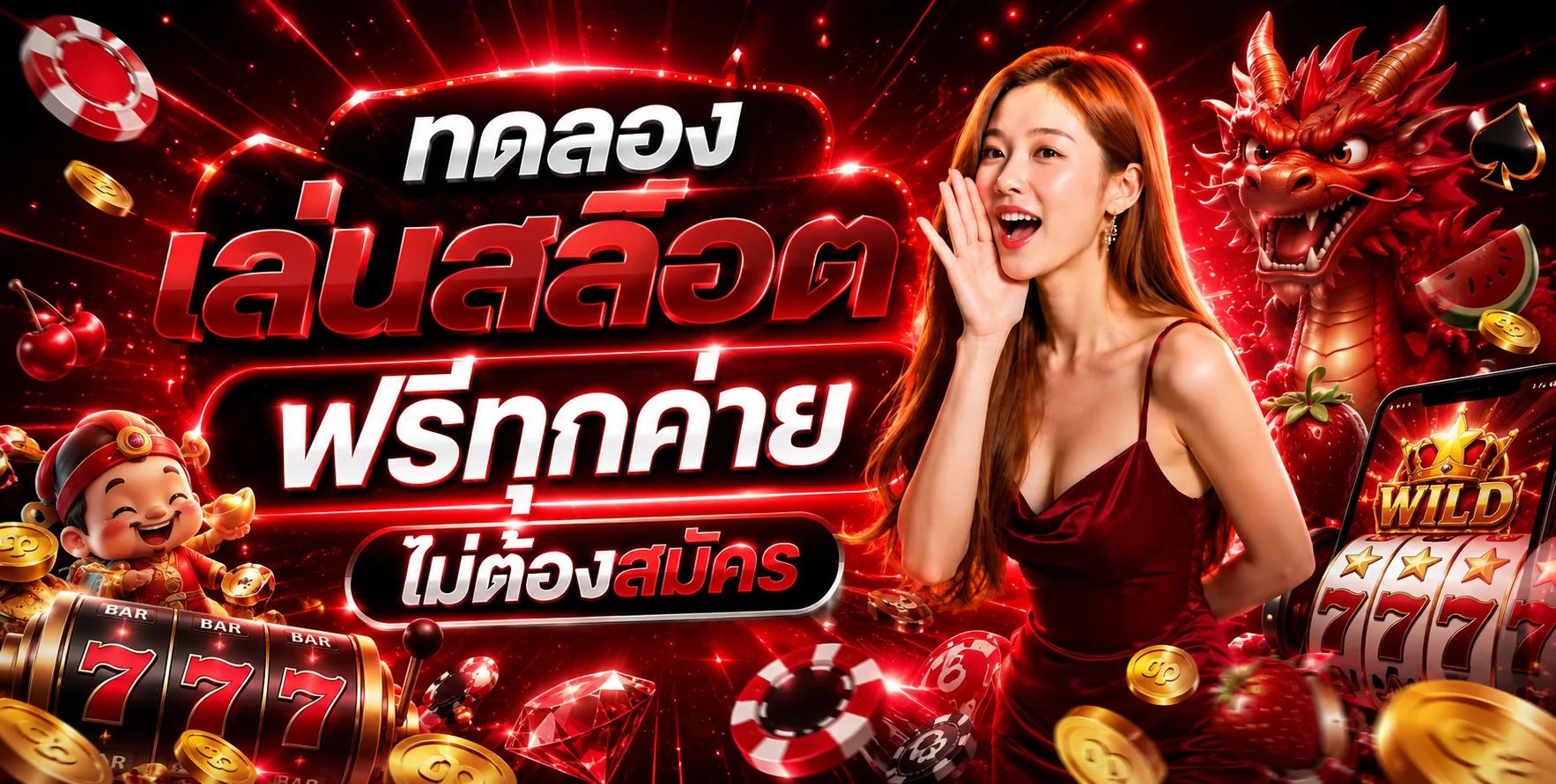 ทดลองเล่นสล็อต KODA888 ฟรีทุกค่ายเกม